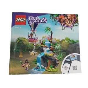 41423 Friends Tiger Hot Air Balloon Jungle Rescue Book LEGO Manual Instruction